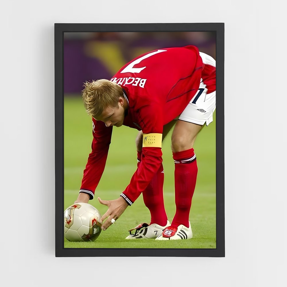 Poster David de beckham (vue 2)